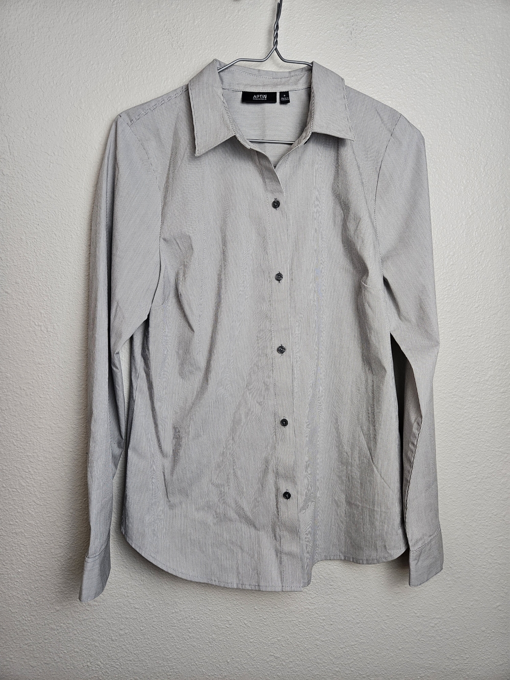 Apt. 9 Women's Stripe Button-Down Shirt Size 8
